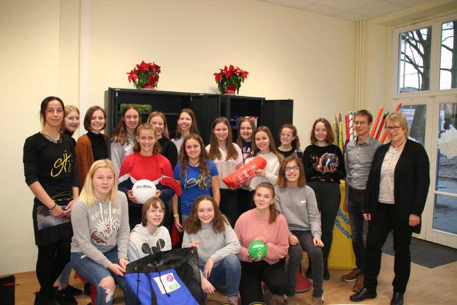 Ballsack Sporthelfer Gymnasium Vreden