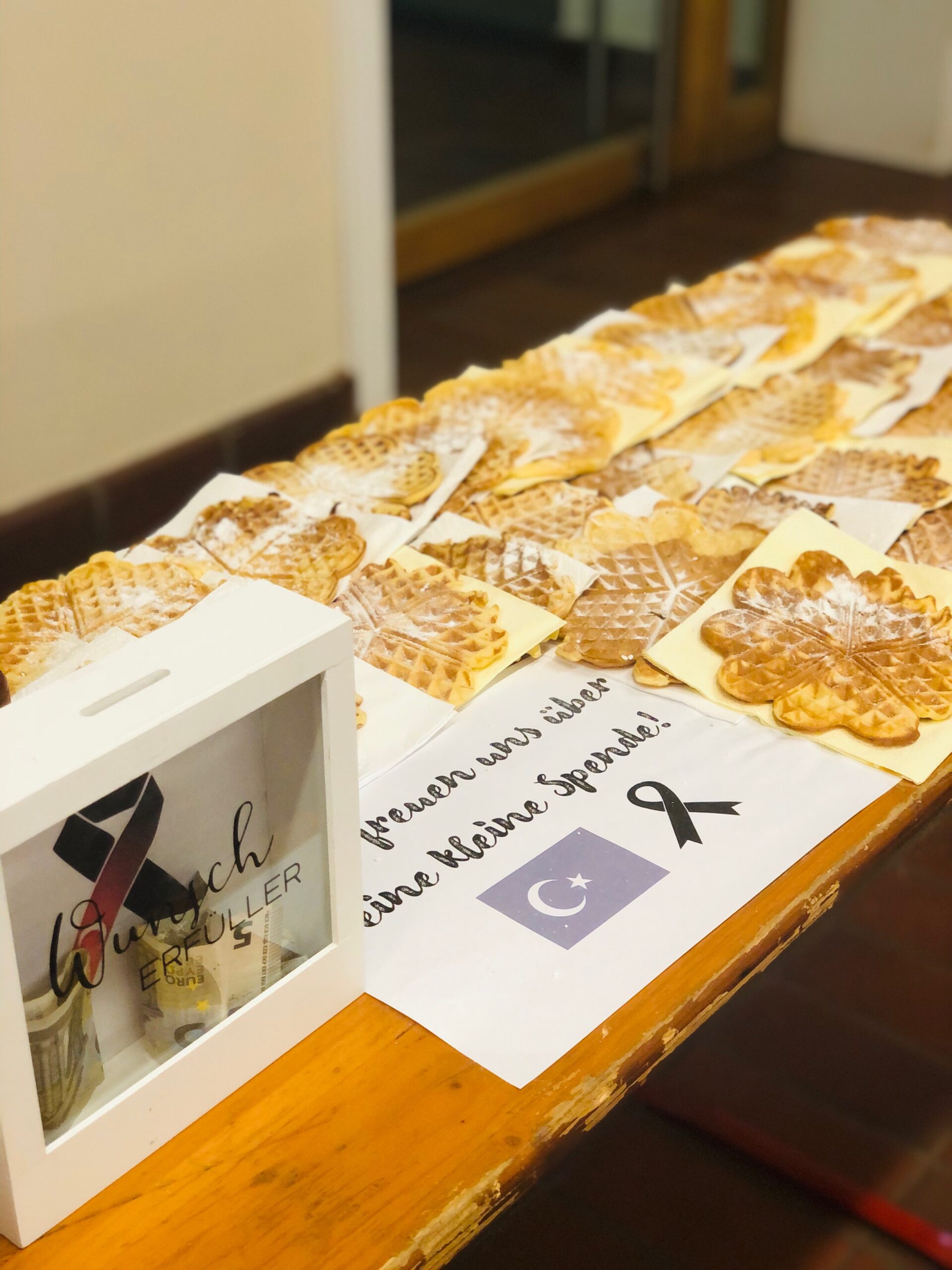 Waffelverkauf für Türkei II Waffelverkauf für Türkei II