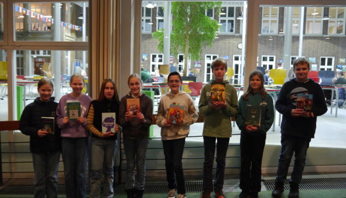Vorlesewettbewerb 2023 Gruppenfoto