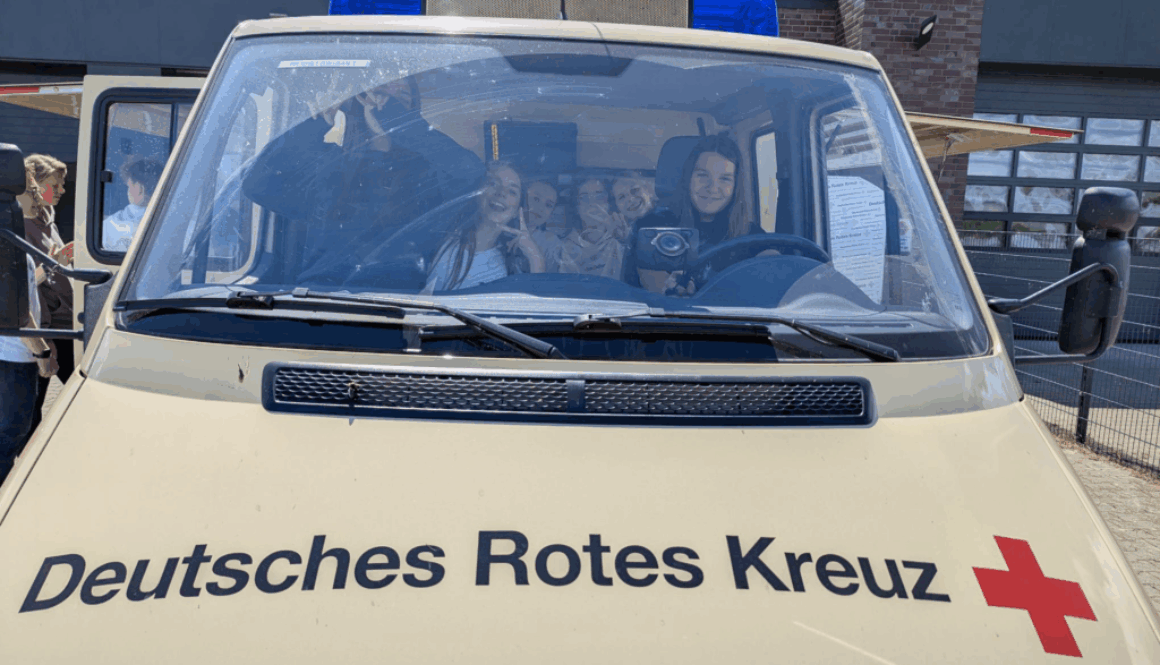 zu Besuch beim DRK 2025